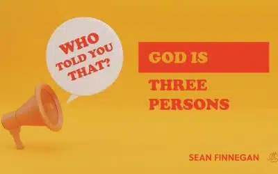 Who Told You That? God Is Three Persons